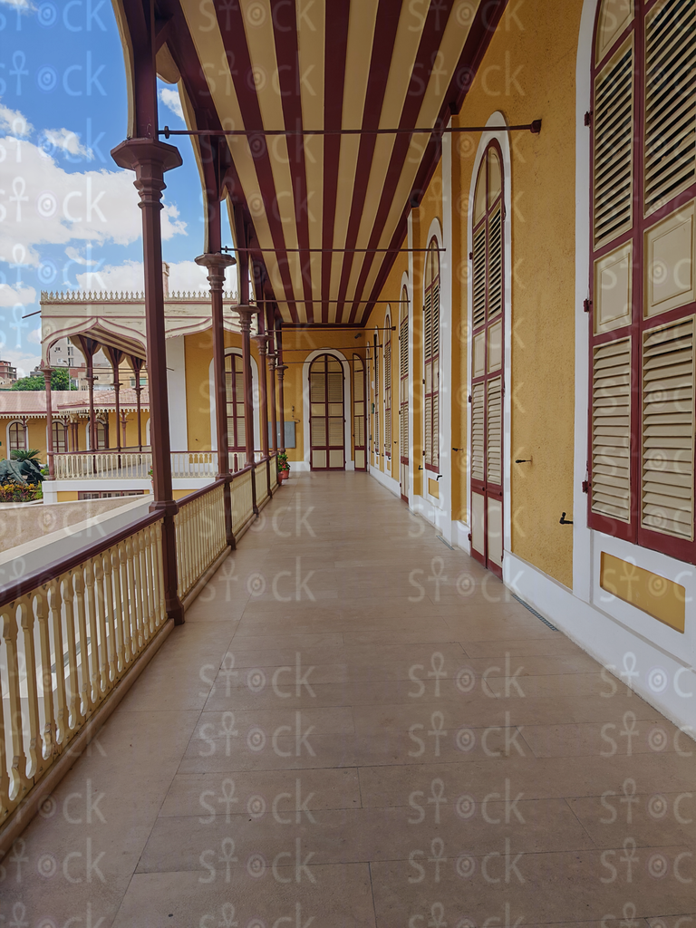 Symmetry of Arched Corridor – De Lesseps House