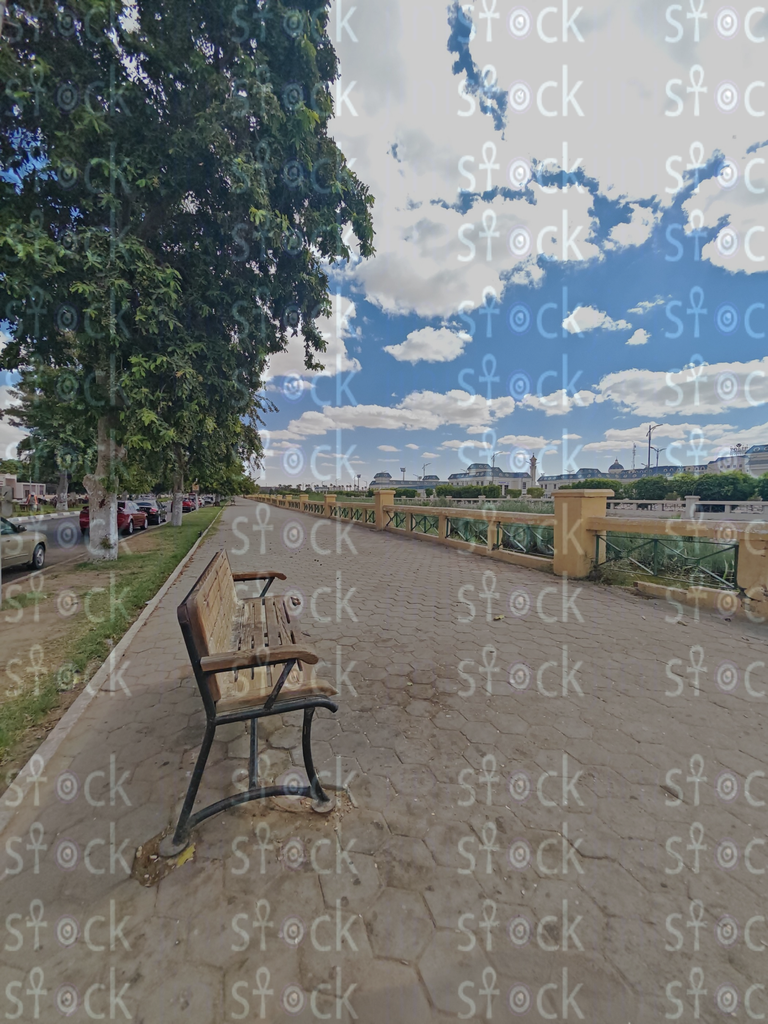 إطلالة المقعد الساحرة على كورنيش الإسماعيلية