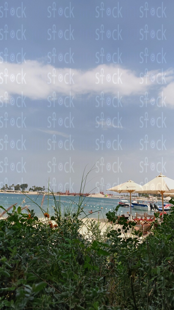 مشهد بانورامي من قصر المنتزه وحدائقه