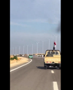 election car parade in rafah