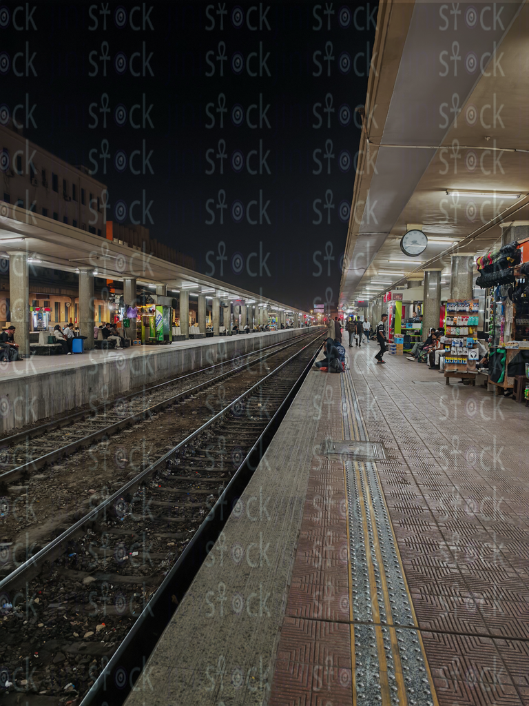 Timeless Arches of Cairo’s Historic Train Station
