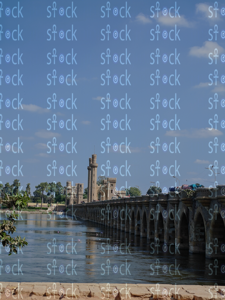 Blue Skies Above Qanater El Khayriya