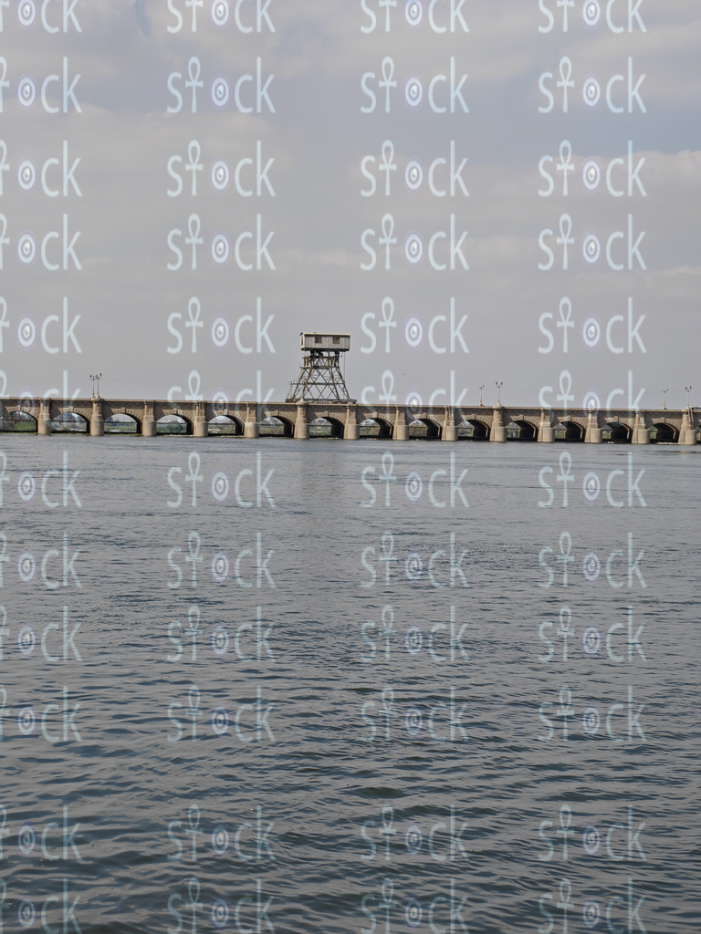 Water flow control mechanism detail at the Barrage Structure