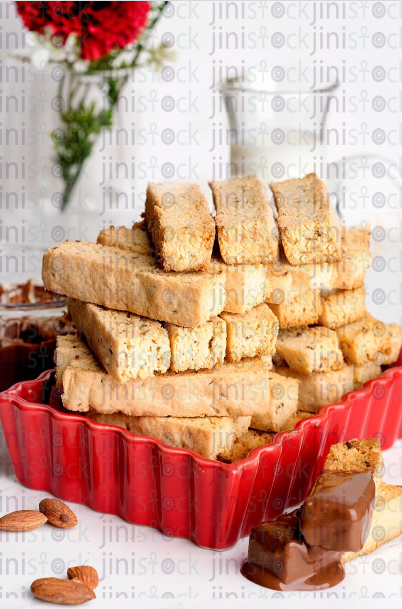 Eid biscuits with dates - stock image