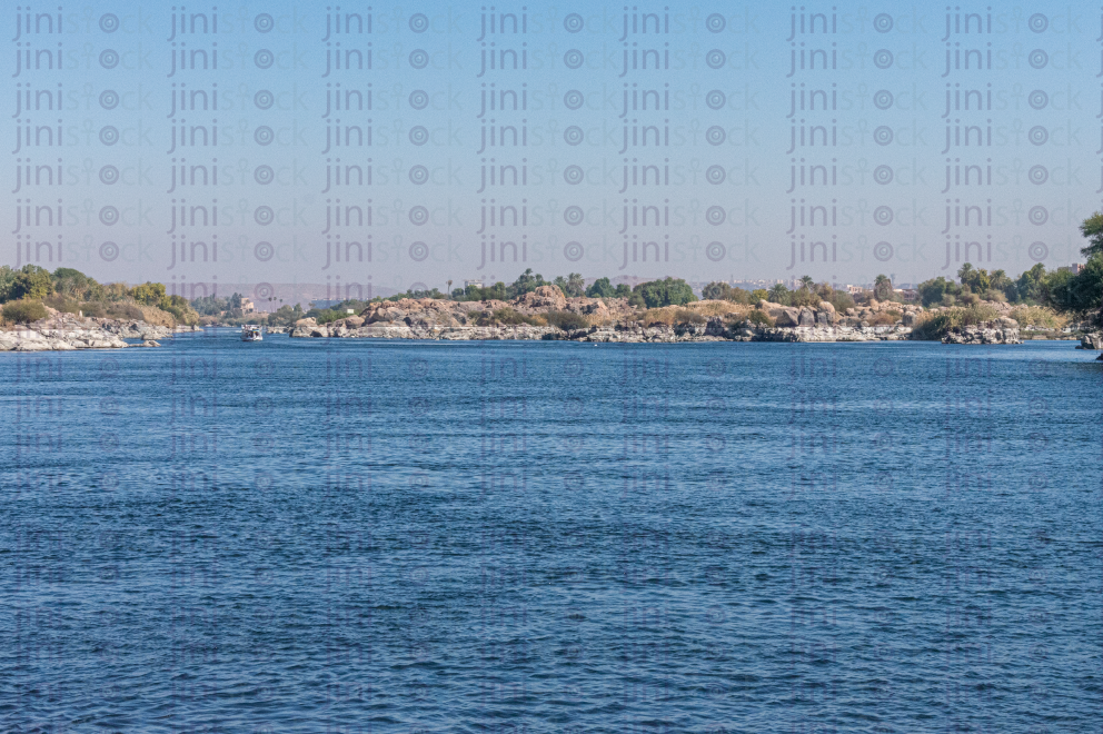 nile with deep blue colors