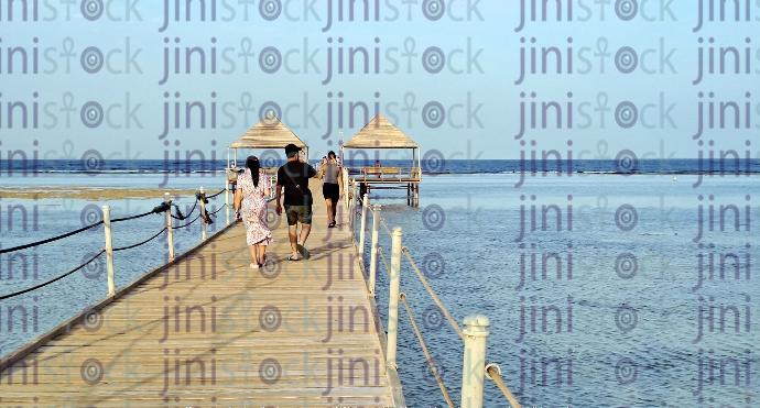 a stock image of a boat lane in the sea