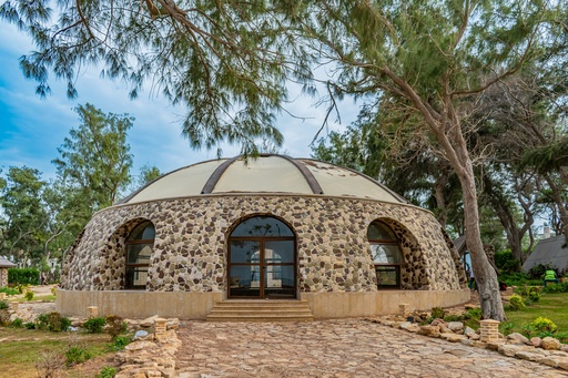 house hut in el montazah stock images