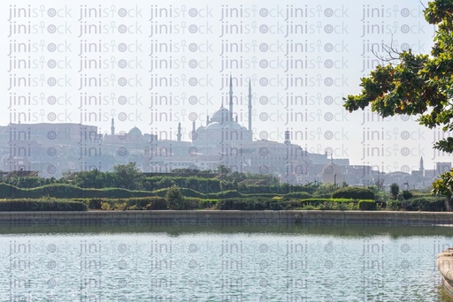 citadel high cover with the morning fog from Azhar park