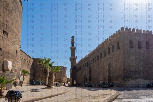 EL nasr mosque walls