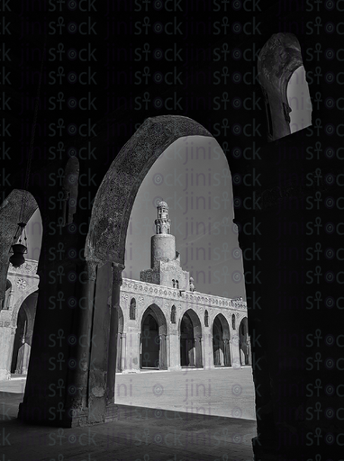 old mosque and Old Cairo