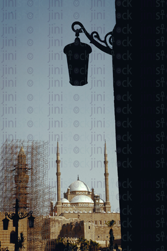 Mohamed Ali mosque interior in old Cairo