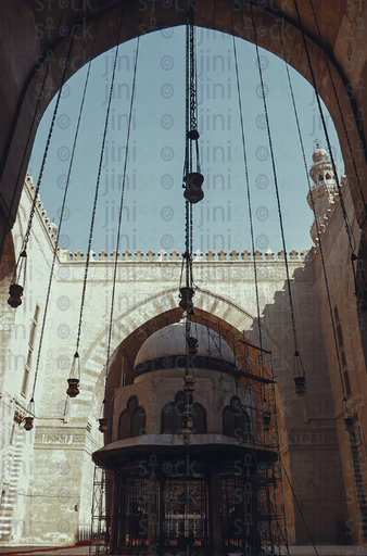 El Refaai mosque interior in old Cairo