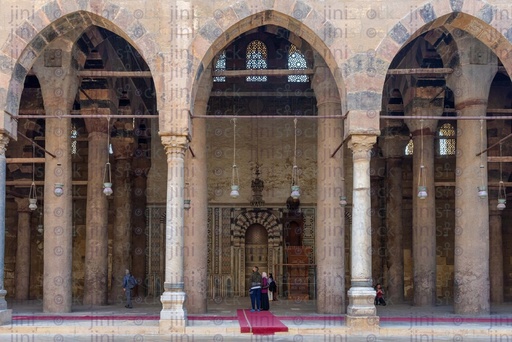 three arch of el nasr mosque pattern