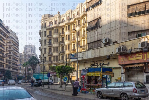 70s buildings in downtown