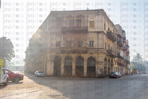 old historic building in downtown streets