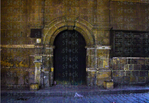 cairo old streets Egypt stock image with high quality