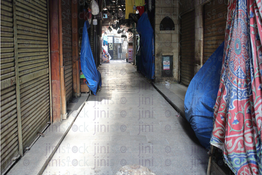 old cairo streets stock image