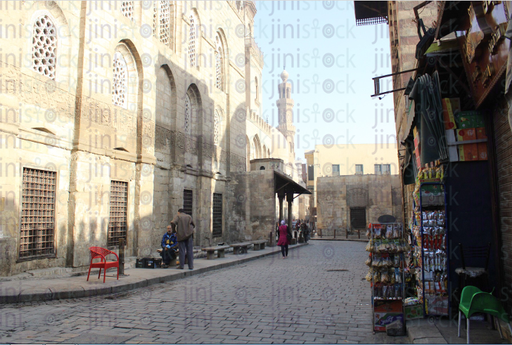 high quality stock image of the streets of old cairo