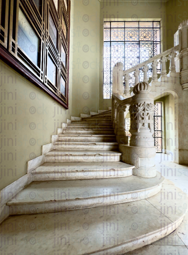 Baron palace artistic architecture stock image