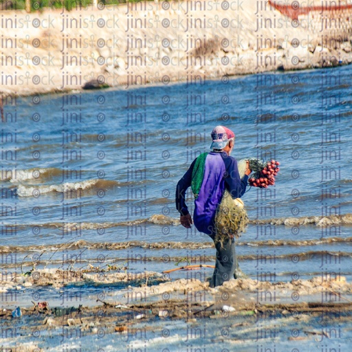 fisherman in Qaroun Lake .. صياد سمك فى بحيرة قارون