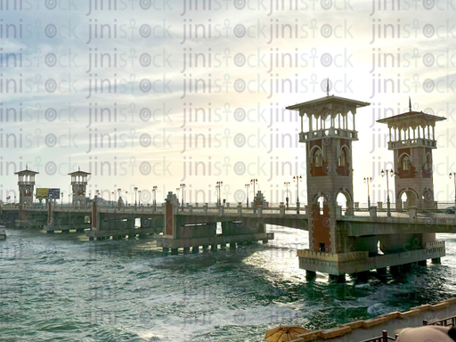 Stanley bridge in Alex - stock image