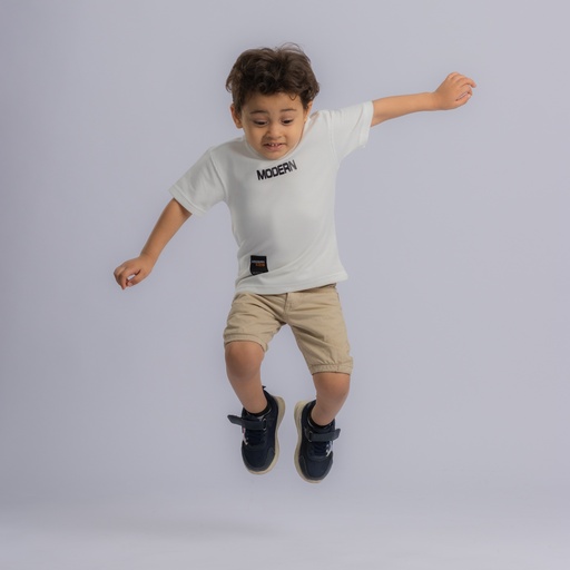 3 years old boy jumping