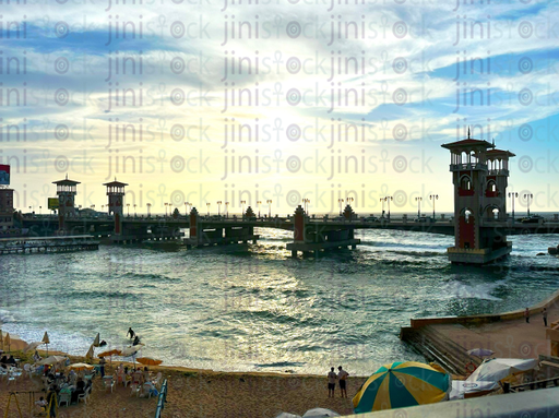 water under the bridge - stock image