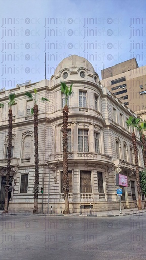 One of the streets of downtown Cairo