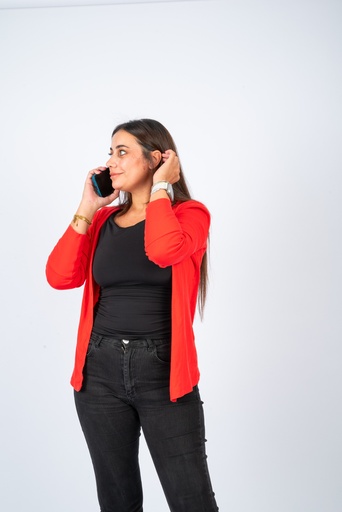 Woman Talking over the phone