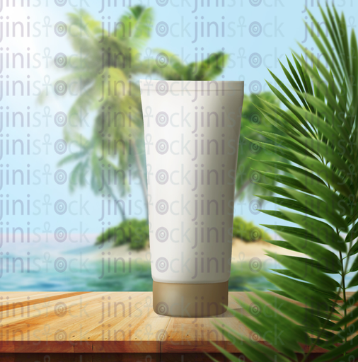 Tropical background template open source