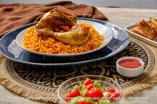 kabsa saudi with chicken