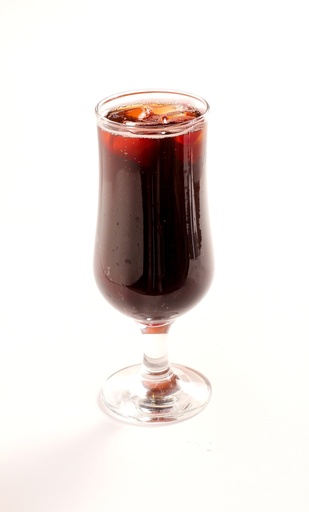 a glass of cola