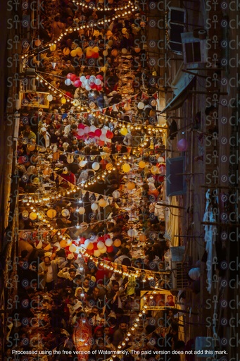 الحارة في المطرية خلال شهر رمضان