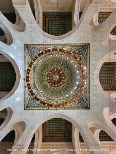 mosque ceiling