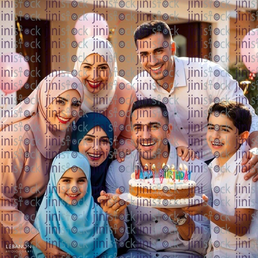 Arabic family birthday