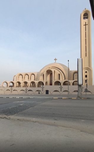 White church in maadi