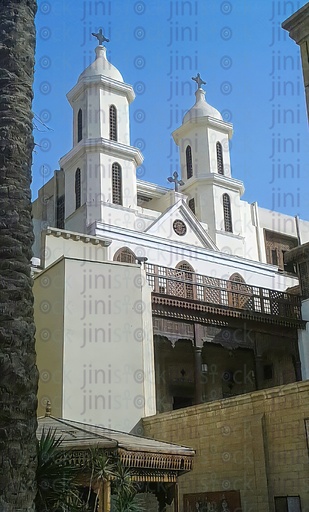 the Hanging Church in Cairo Egypt