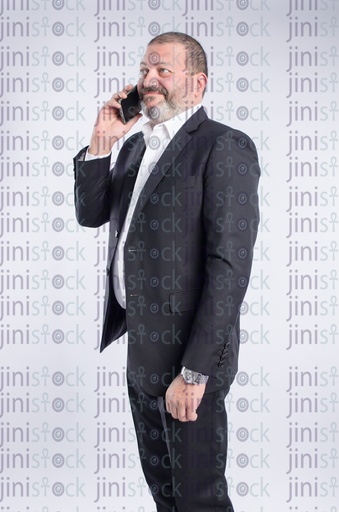 man talking on a mobile