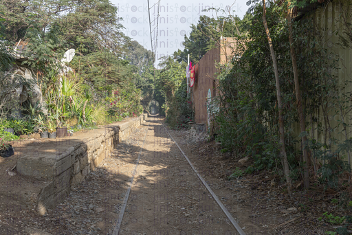 abandoned rail way in maadi