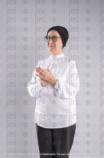 Old Egyptian woman Teacher or school principal