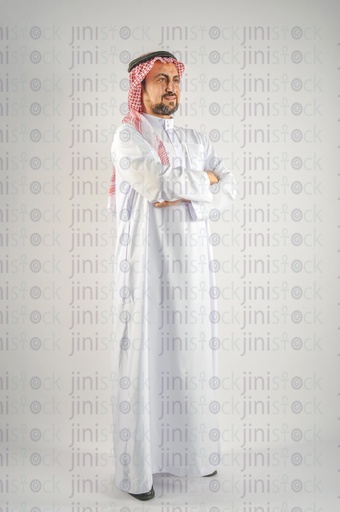 A Saudi, Emirati, Khaliji or Gulf man who feels proud of belonging to the Gulf