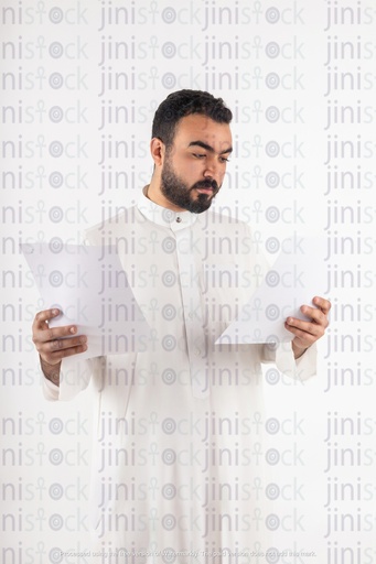 a stock image with high quality of a khaliji saudi gulf business man