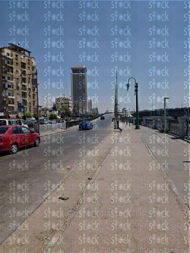 Cars in the direction of the Grand