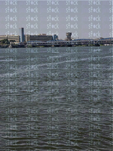 Clear sky over the Nile 