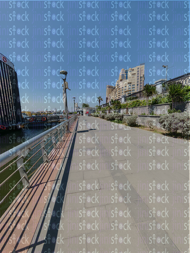 From the heart of the Egyptian tourist walkway 