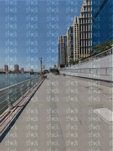 Nile breeze on the walkway