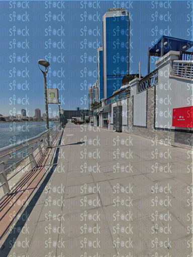 The Nile embraces the Egyptian people's walkway 