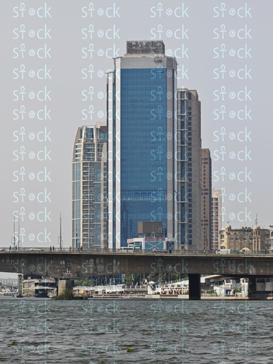 View of Qasr El Nil Bridge from the east side 