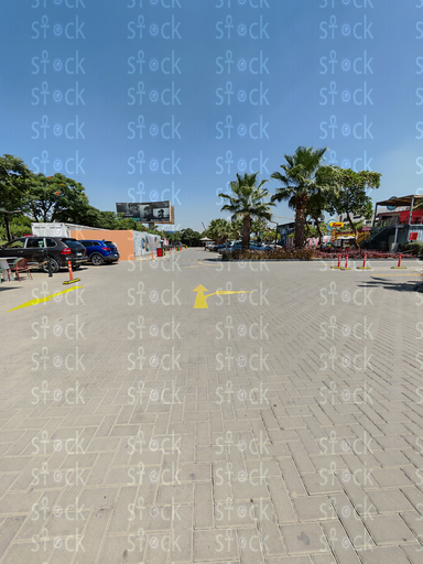 Outdoor cars area 