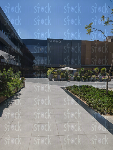  The main facade of Garden 8 mall